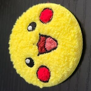 Pokemon Pikachu Inspired Embroidered Pin